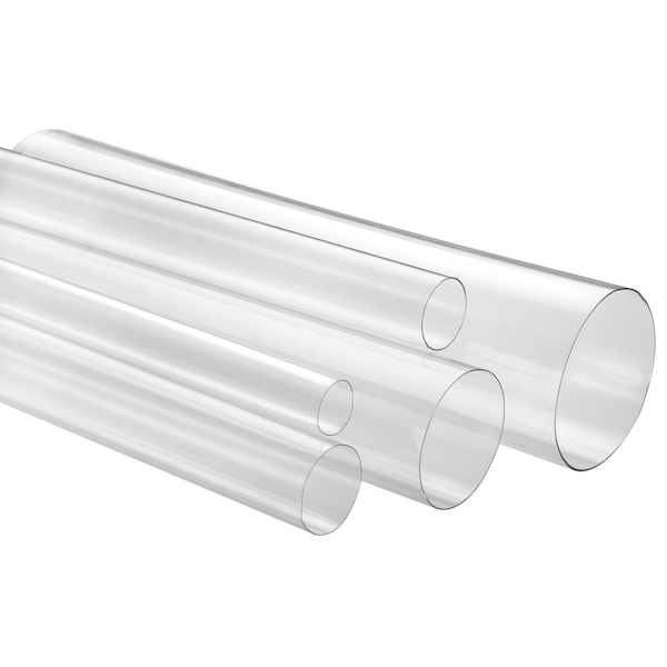Visipak Round Tube-4Ft MW-1 5/8"-PETG-CLEAR 043633 - main
